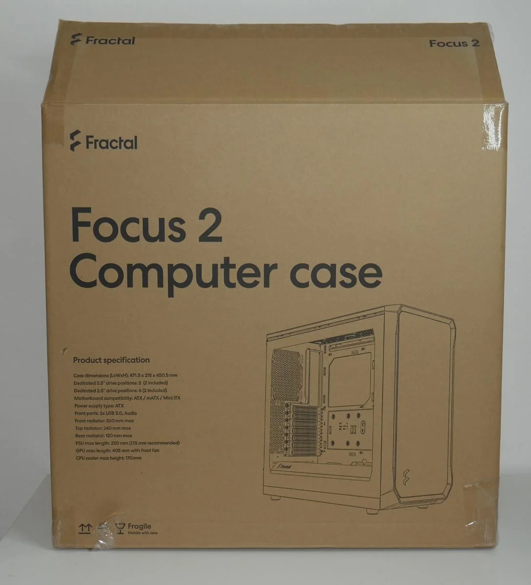 Fractal Design Focus 2 RGB Case Review