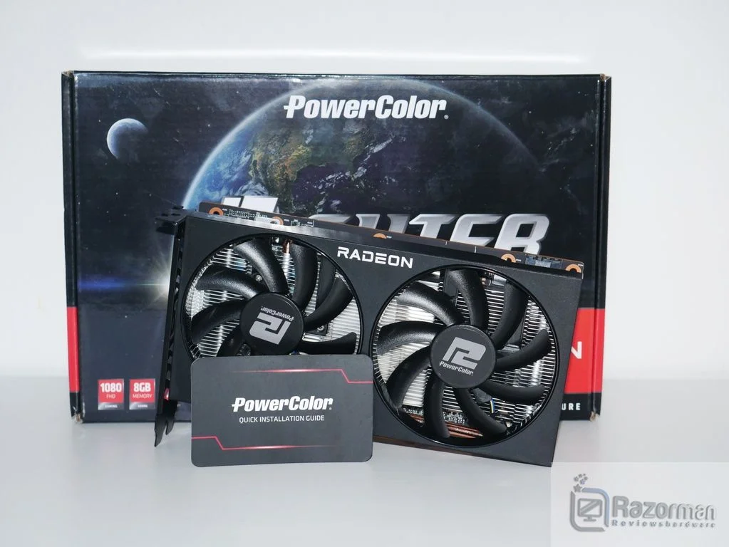 Review PowerColor Fighter Radeon Razorman.net Hardware RX Reviews , 6600 